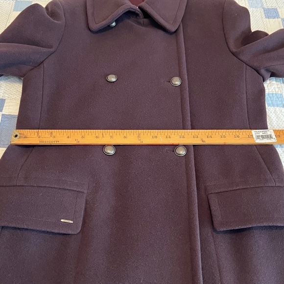 Calvin Klein Wool - Cashmere Blend Coat - Picture 11 of 16